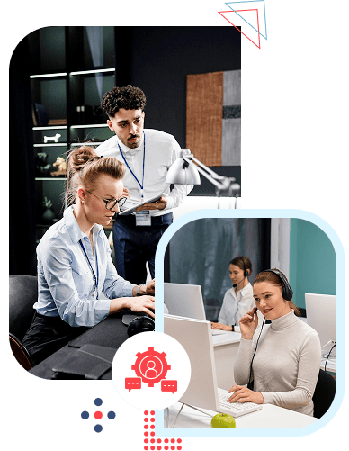 Professional services IT support illustration